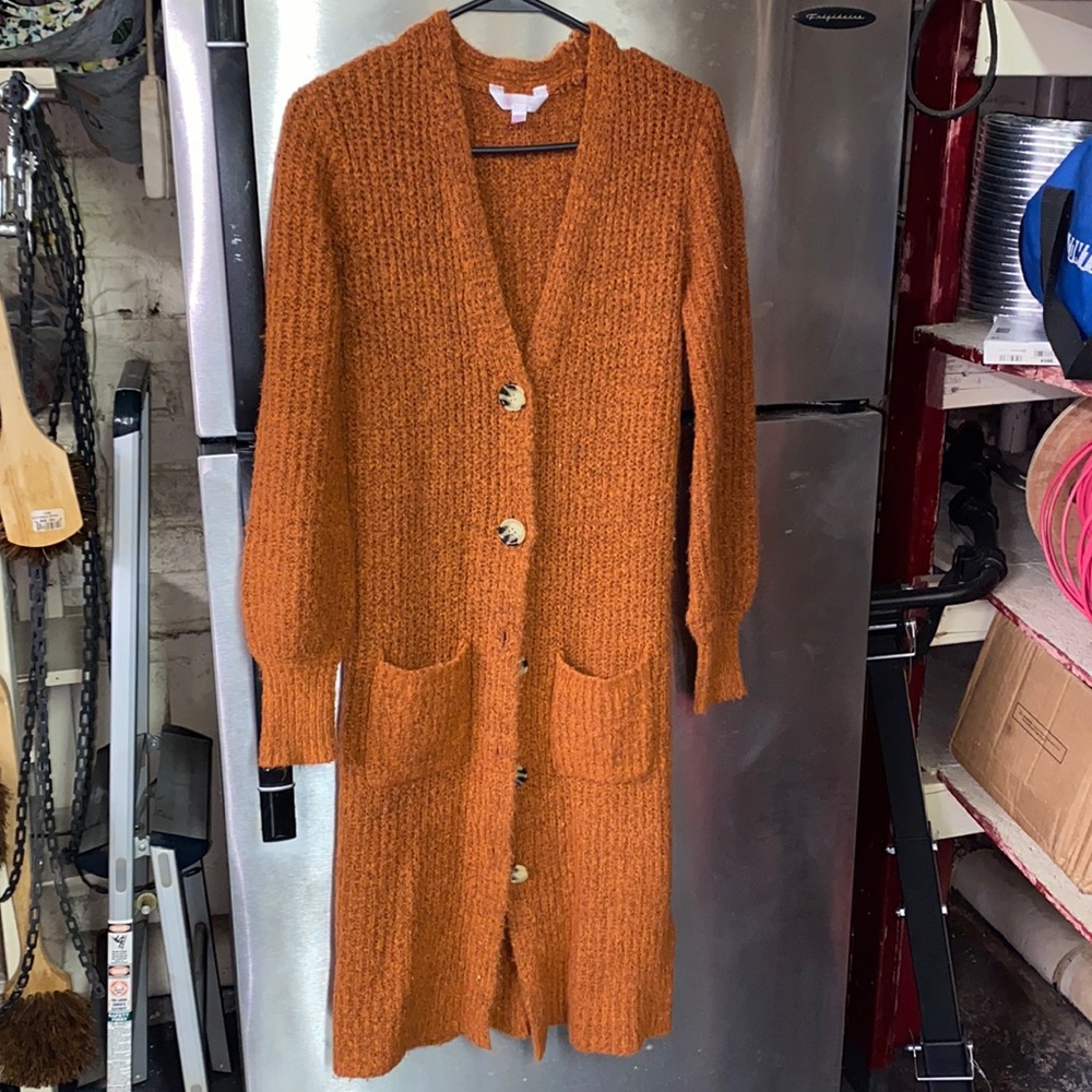 Tan sweater size XS